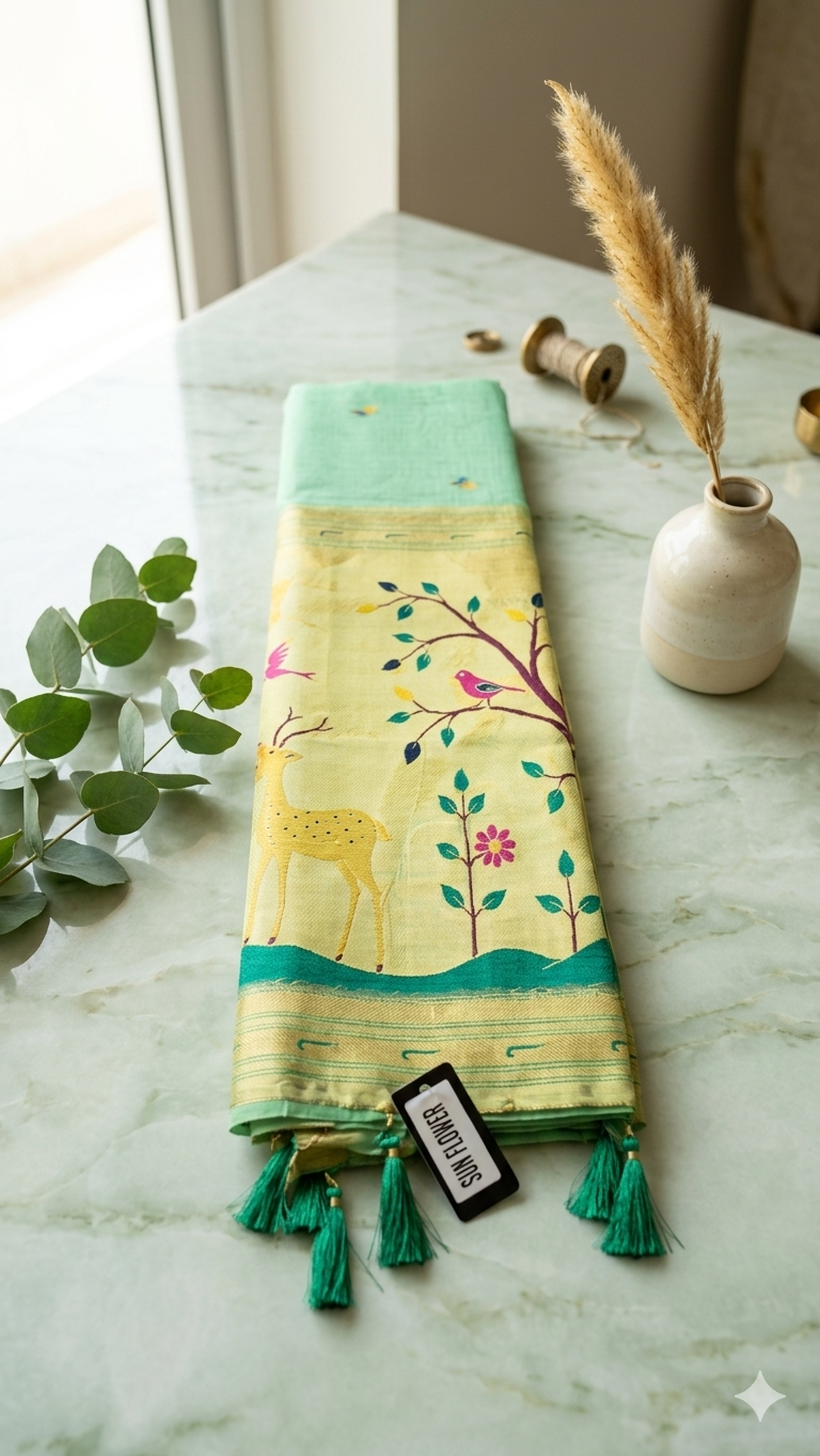 1002582636 JAMDANI PAITHANI 3 - Image 1