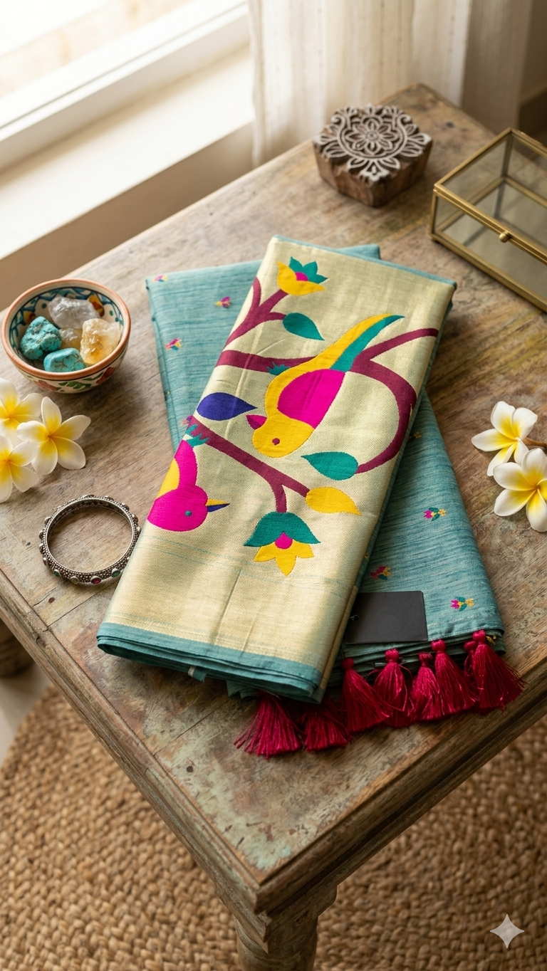 1002582978 JAMDANI PAITHANI 13 - Image 1